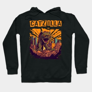 Kaiju Cat Monster - Catzilla Hoodie